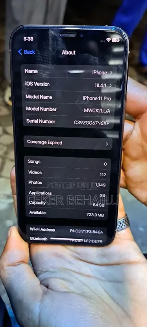 Apple iPhone 11 Pro 64 GB Silver