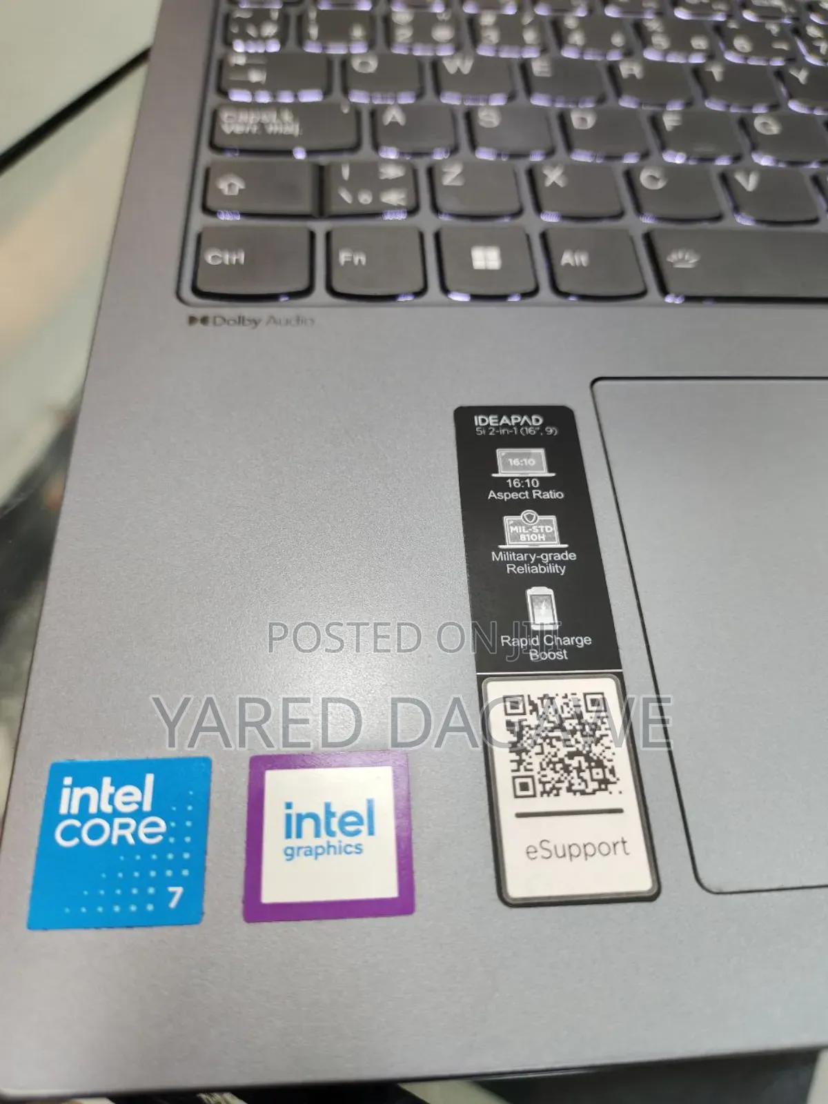 New Laptop Lenovo Ideapad 3 16GB Intel Core Ultra 7 SSD 512GB