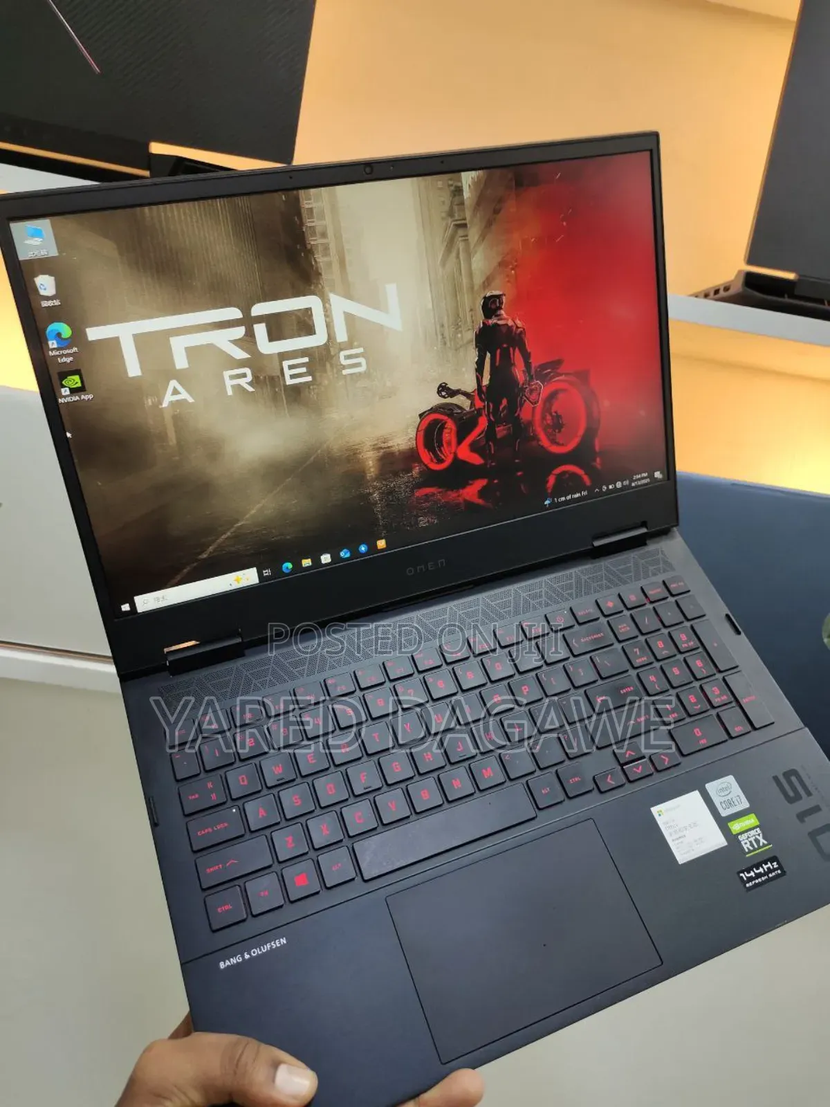 New Laptop HP Omen 15 16GB Intel Core I7 SSD 1T