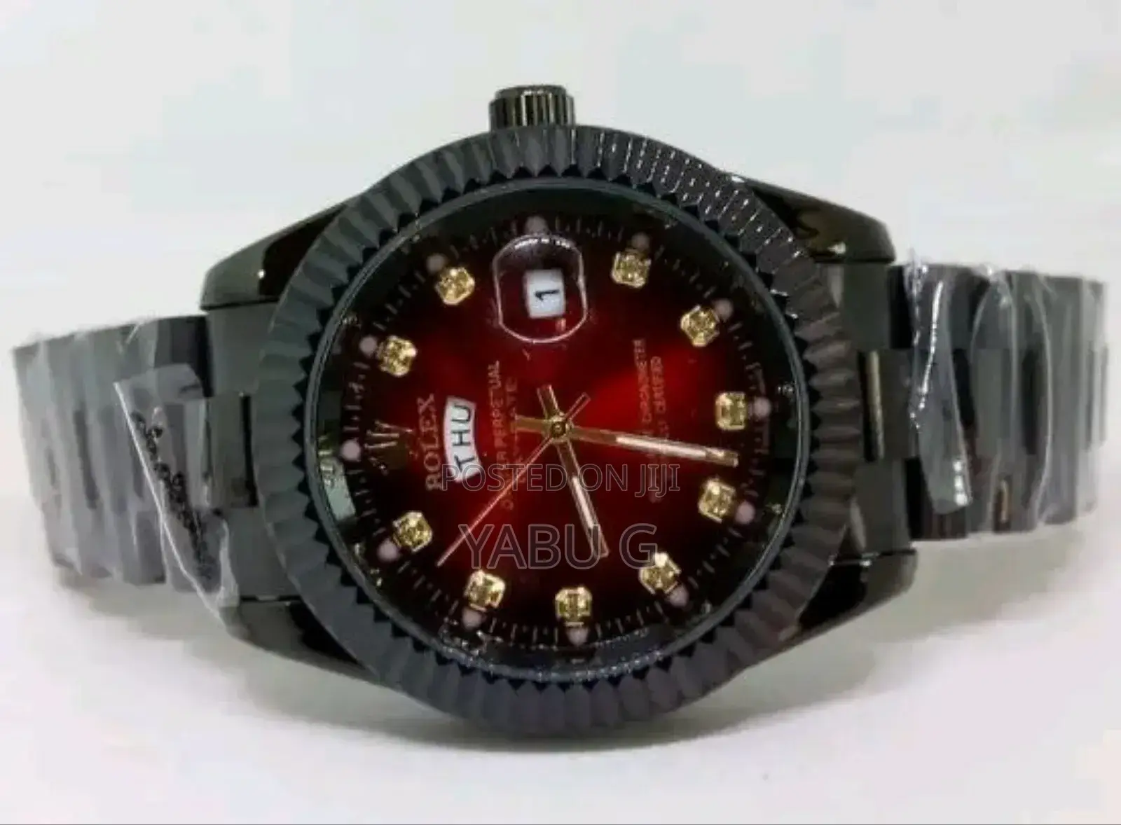 Full Black Rolex Watch for Man