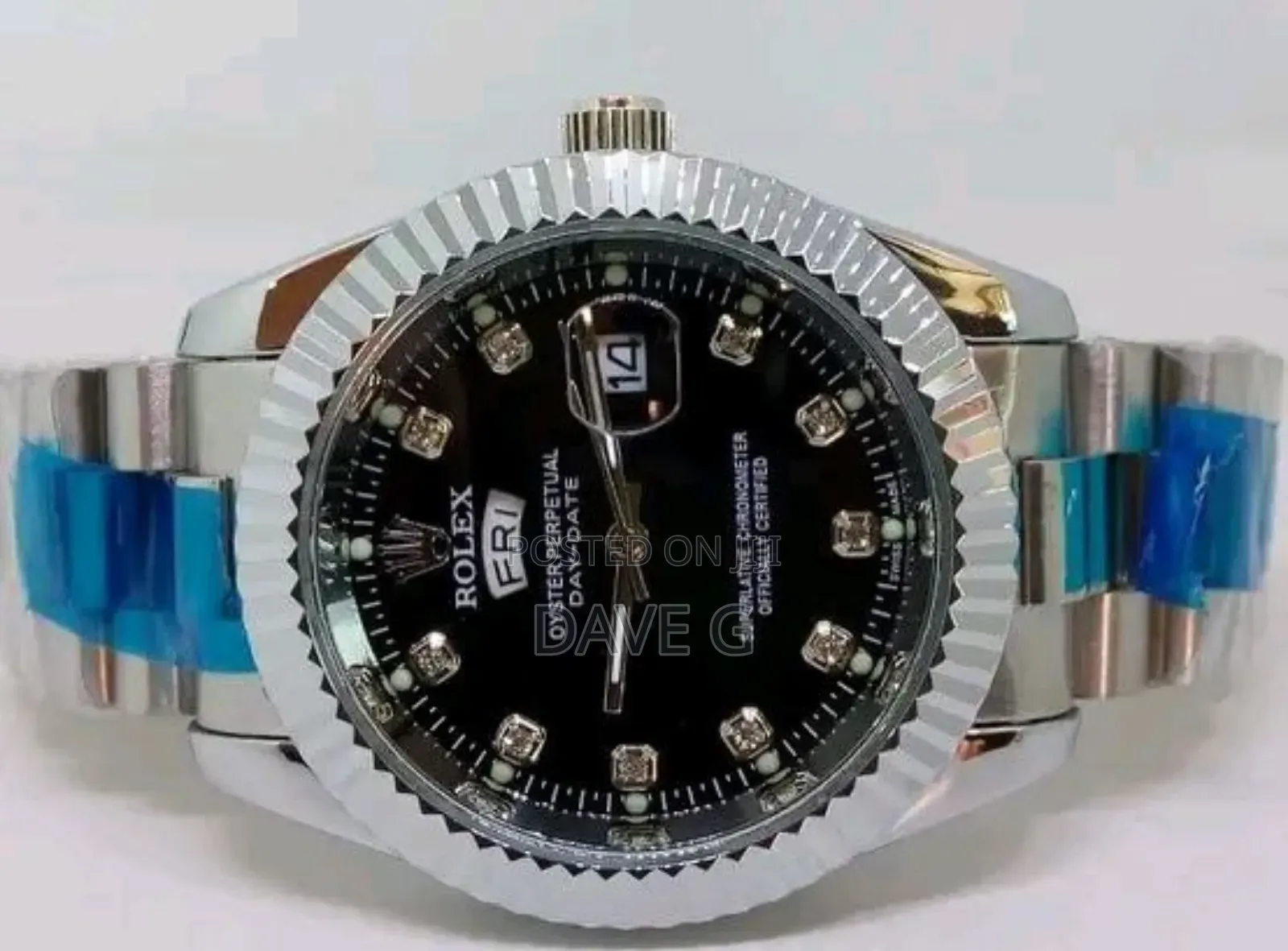 Full Black Rolex Watch for Man