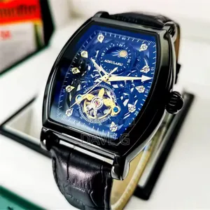 Photo - Aokulasic Men Wristwatch Hollow Automatic Mechanical Watch