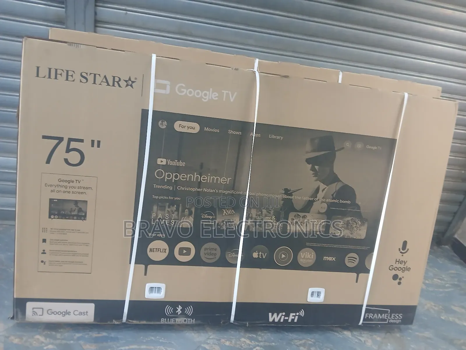 Lifestar 75" Frameless Google Tv Qled– The King of Big Screens!