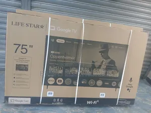 Lifestar 75" Frameless Google Tv Qled– The King of Big Screens!