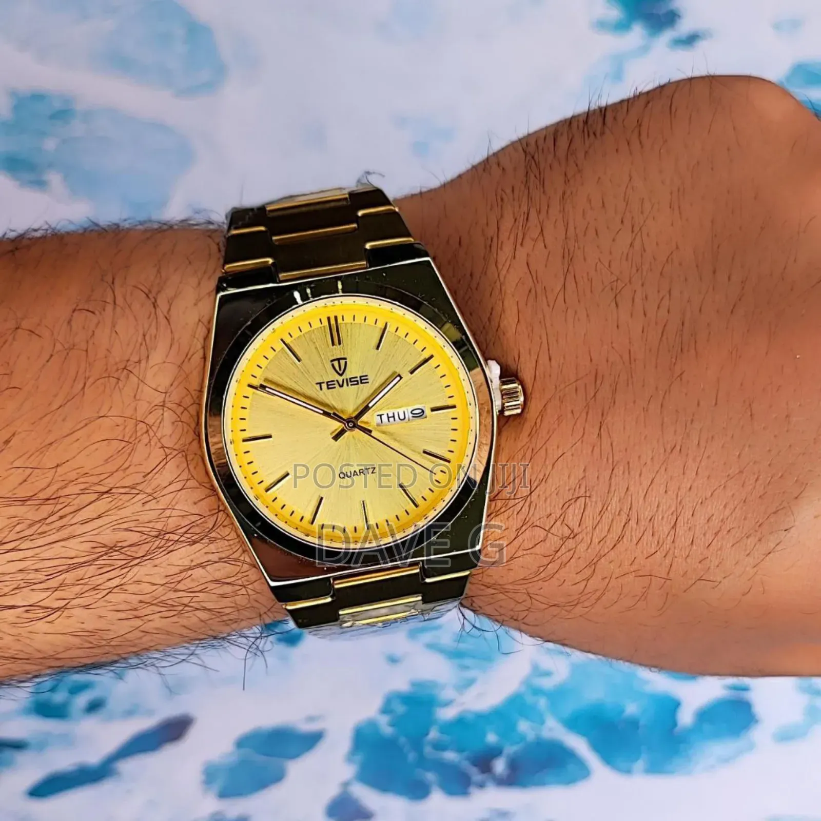 Tevise Luxury Quartz Men's New Model 2025 Watch