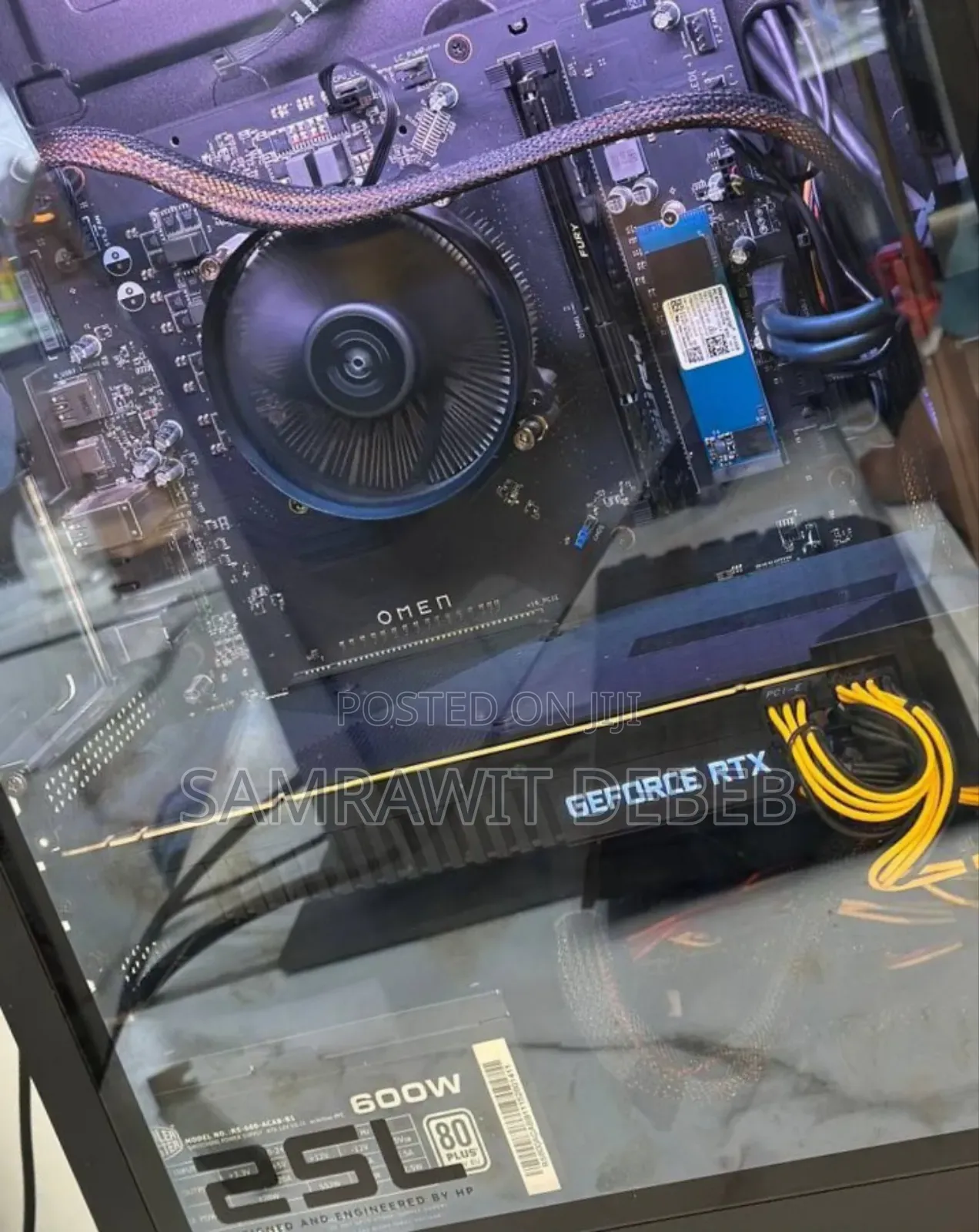 New Desktop Computer HP Omen 30L 16GB AMD Ryzen 7 SSD 512GB