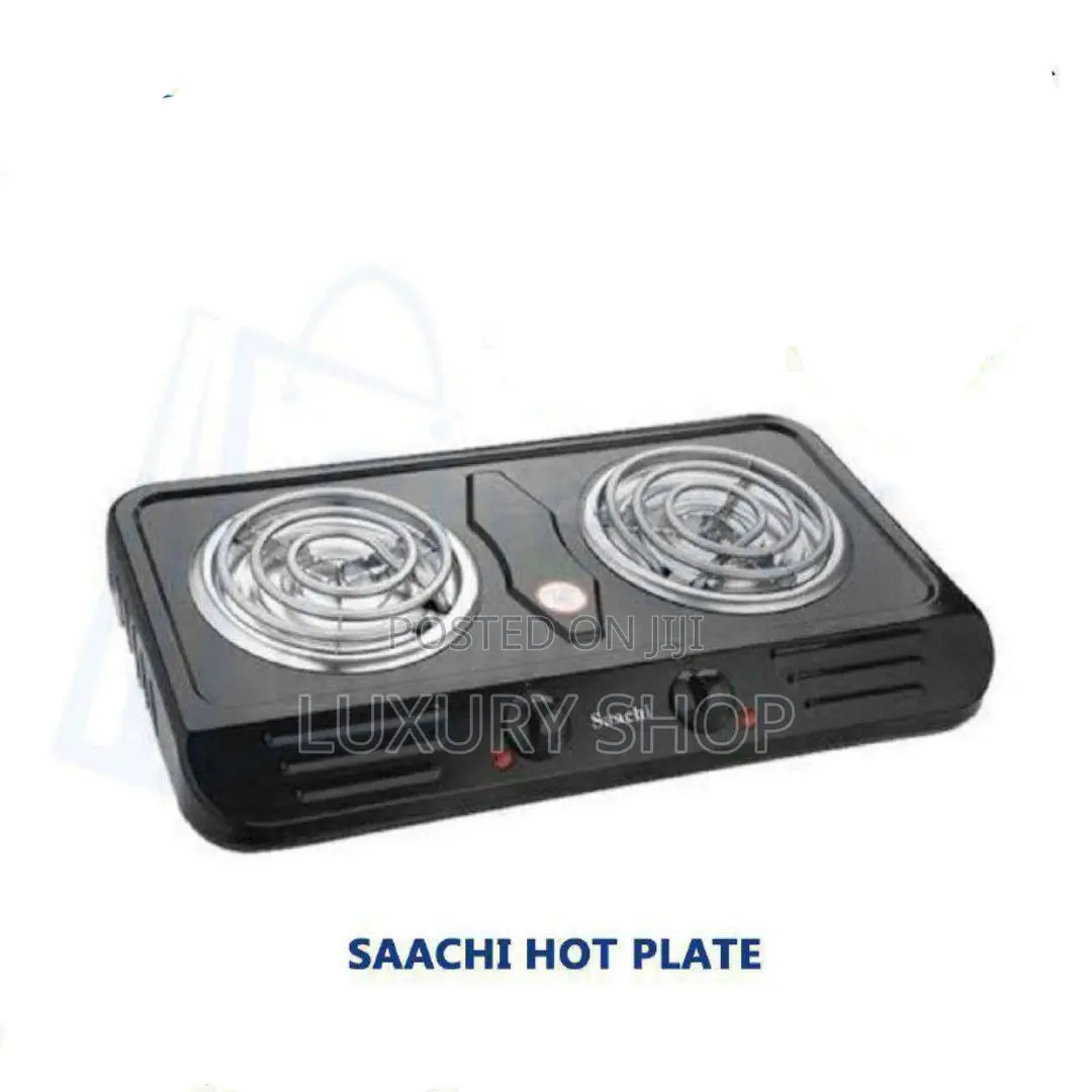 Saachi Hot Plate
ሳቺ ባለሁለት ምድጃ ስቶቭ