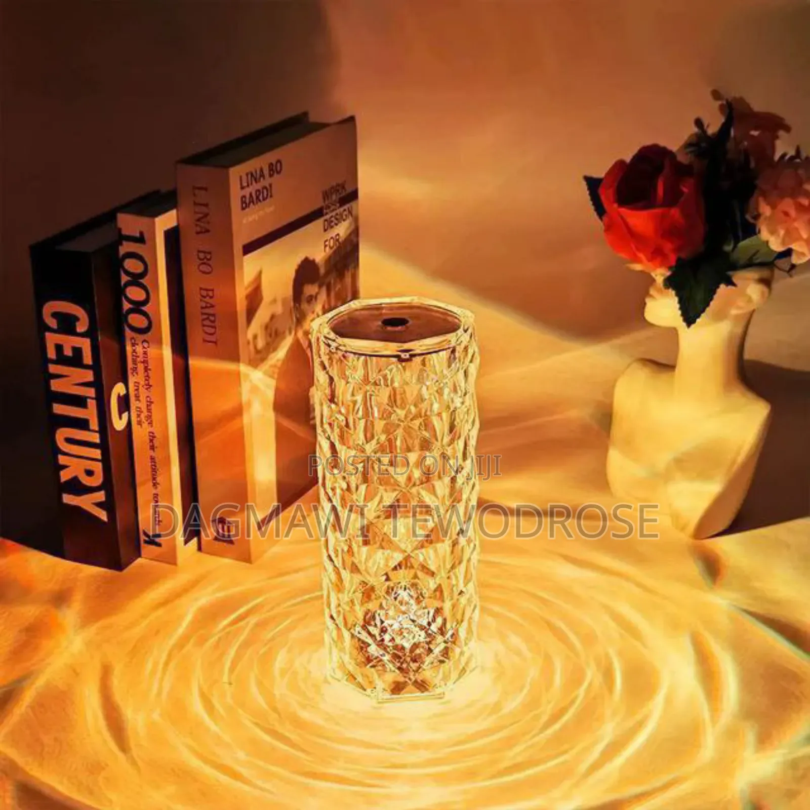  Rose Diamond Table Lamp