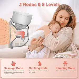 በቻርጅ የሚሰራ Wearable Breast Pump