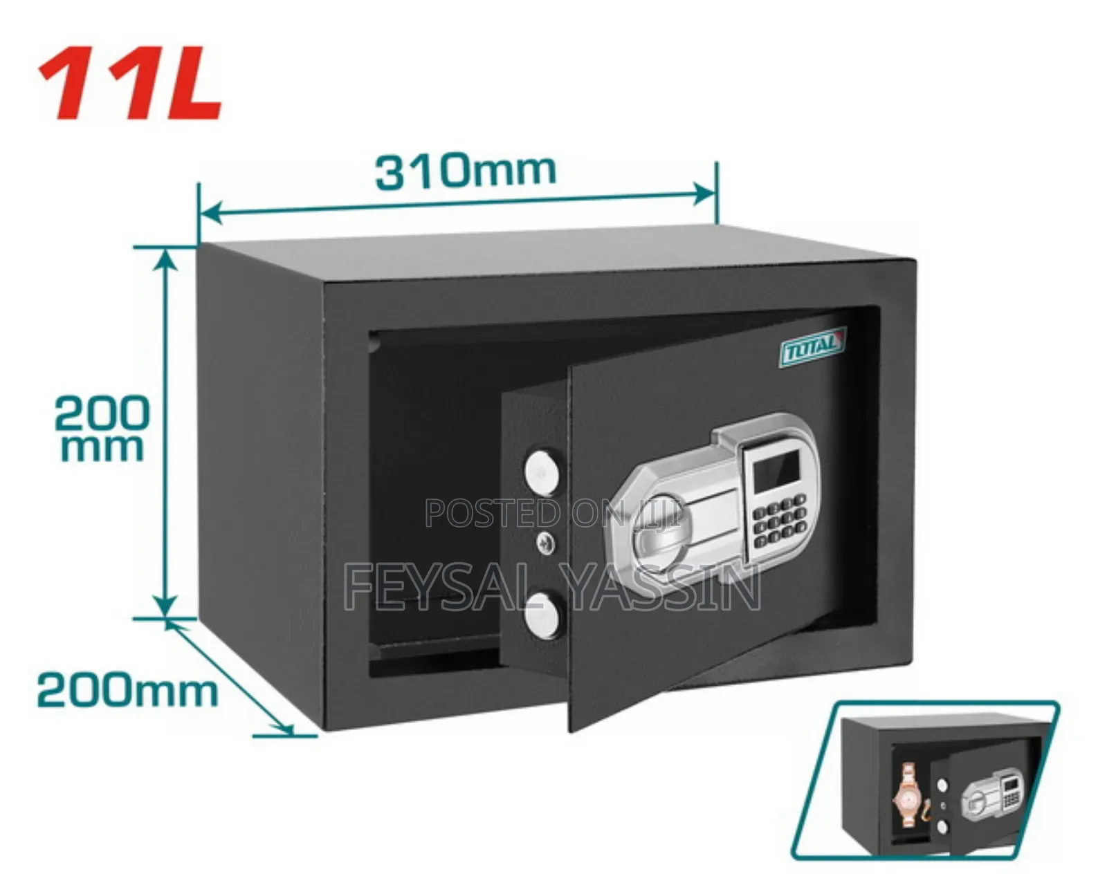 Electronic Safe Box 11l Orignal