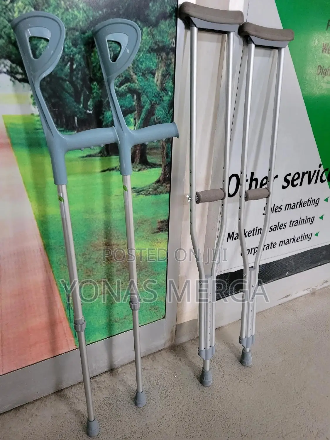 Elbow Crutches咚套axillary Crutches杠壳elbow Crutches Medium 1 Pair