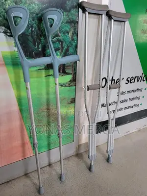 Photo - Elbow Crutches咚套axillary Crutches杠壳elbow Crutches Medium 1 Pair