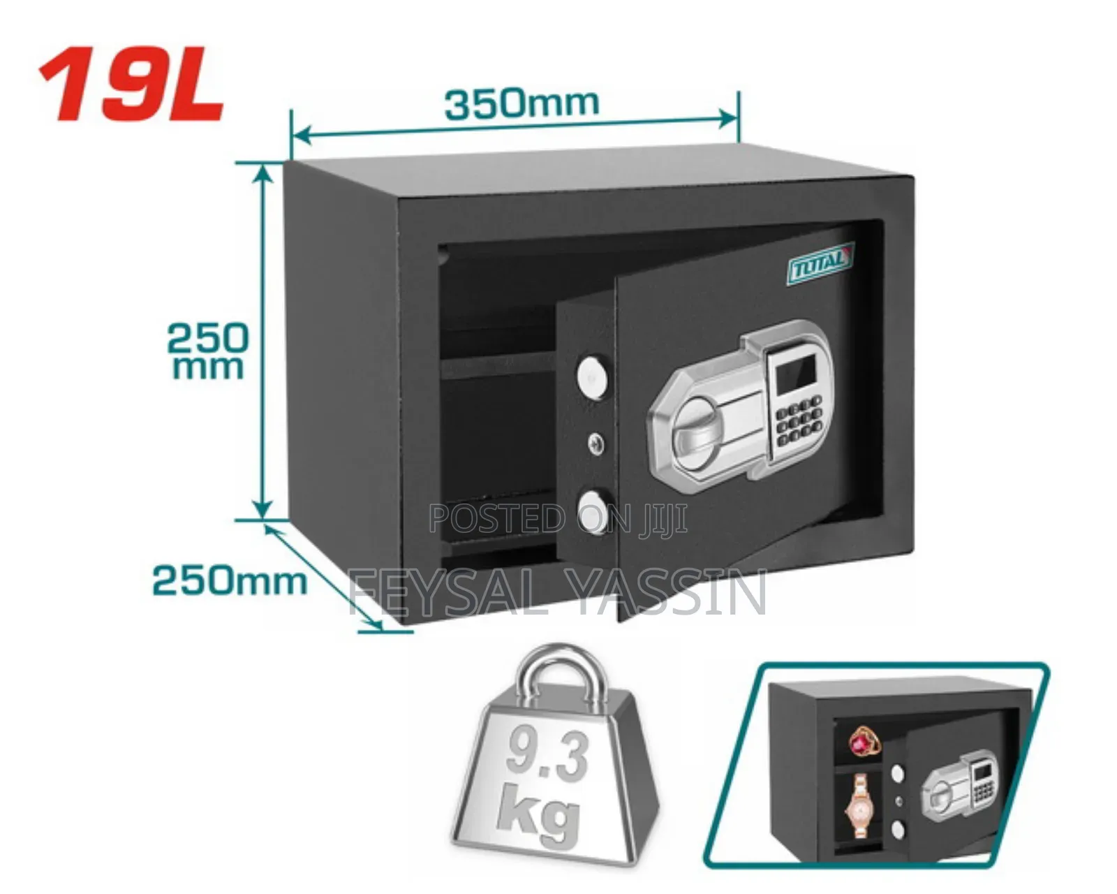 Electronic Safe Box 19l Orignal