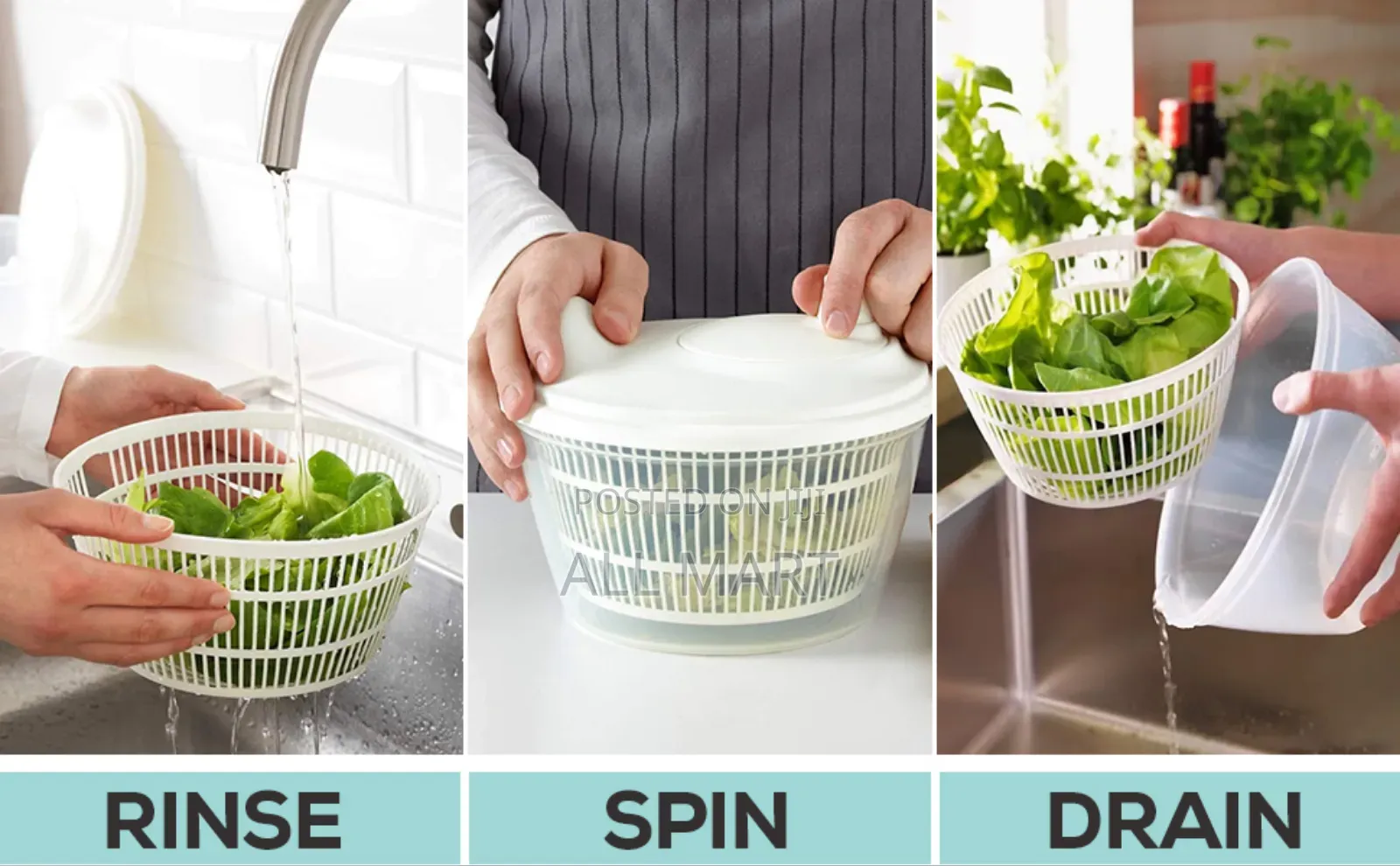 Ikea Salad Spinner White