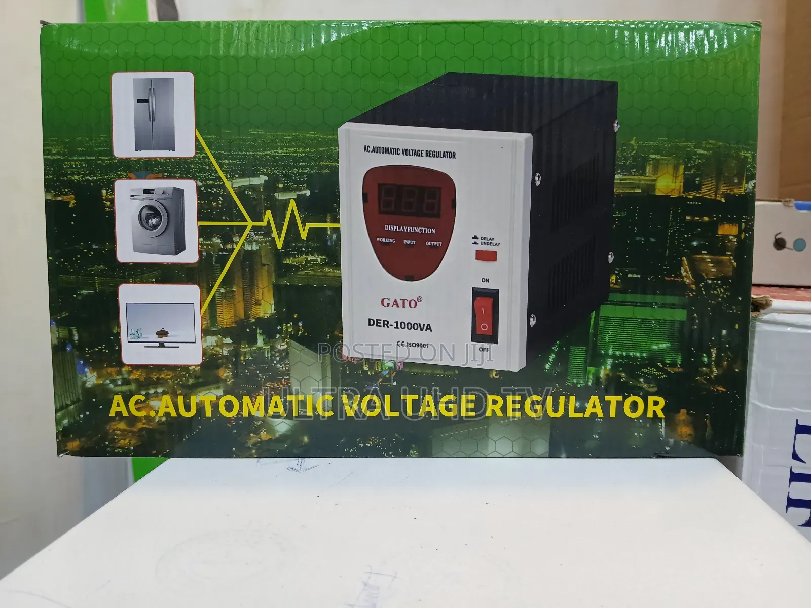 Gato Pz-der 1000va - Original ኃይል መቆጣጠሪያ - ለtv ,