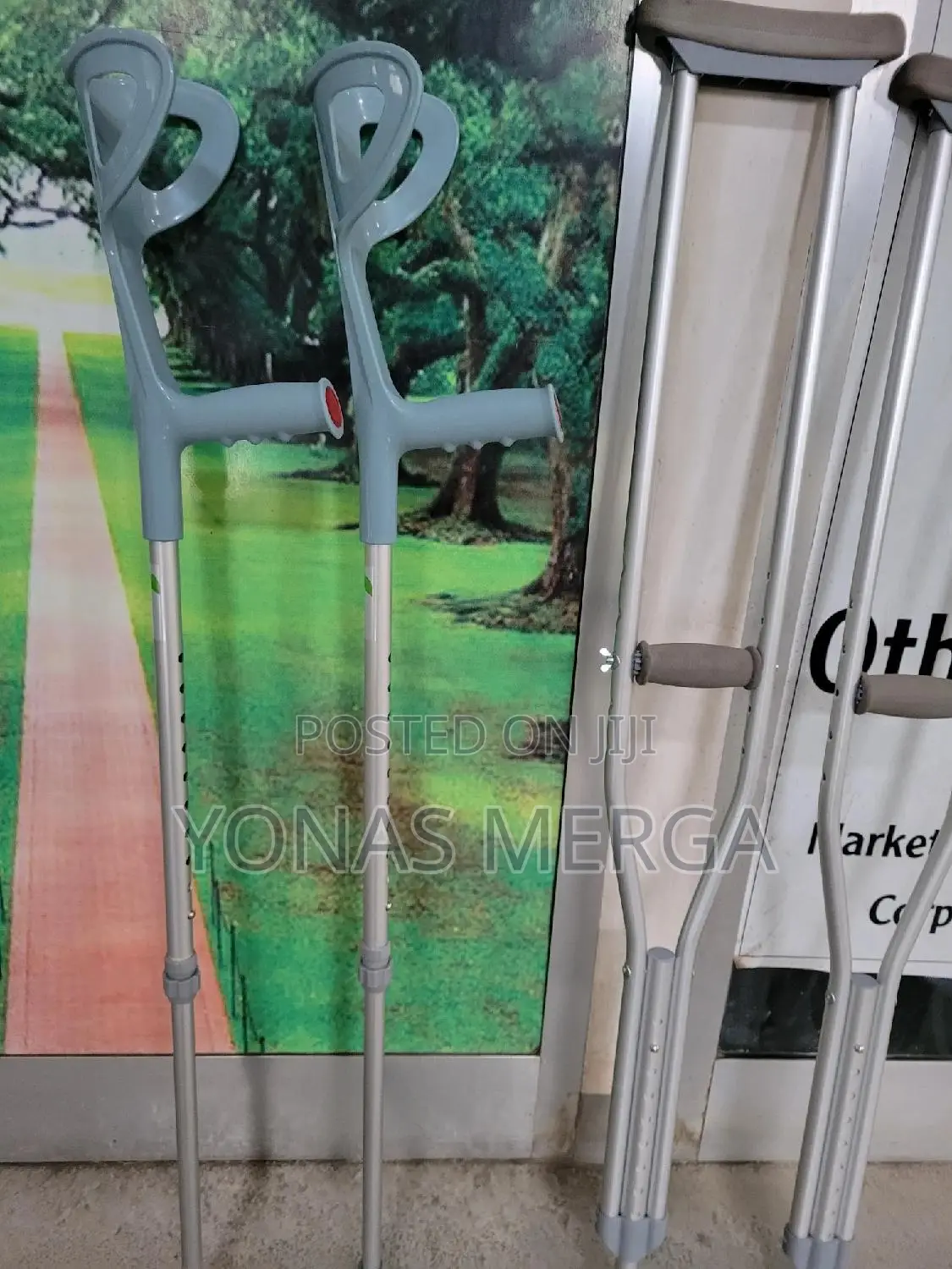 Axillary/Elbow Crutches寒癌crutches÷=Crutches=Forearm Crutche for Adults