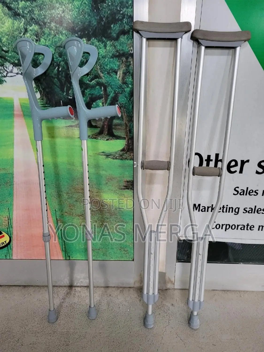 Crutches淹浮crutches_÷_fractured Leg Patient幽𠴲men/Women/Old Age People