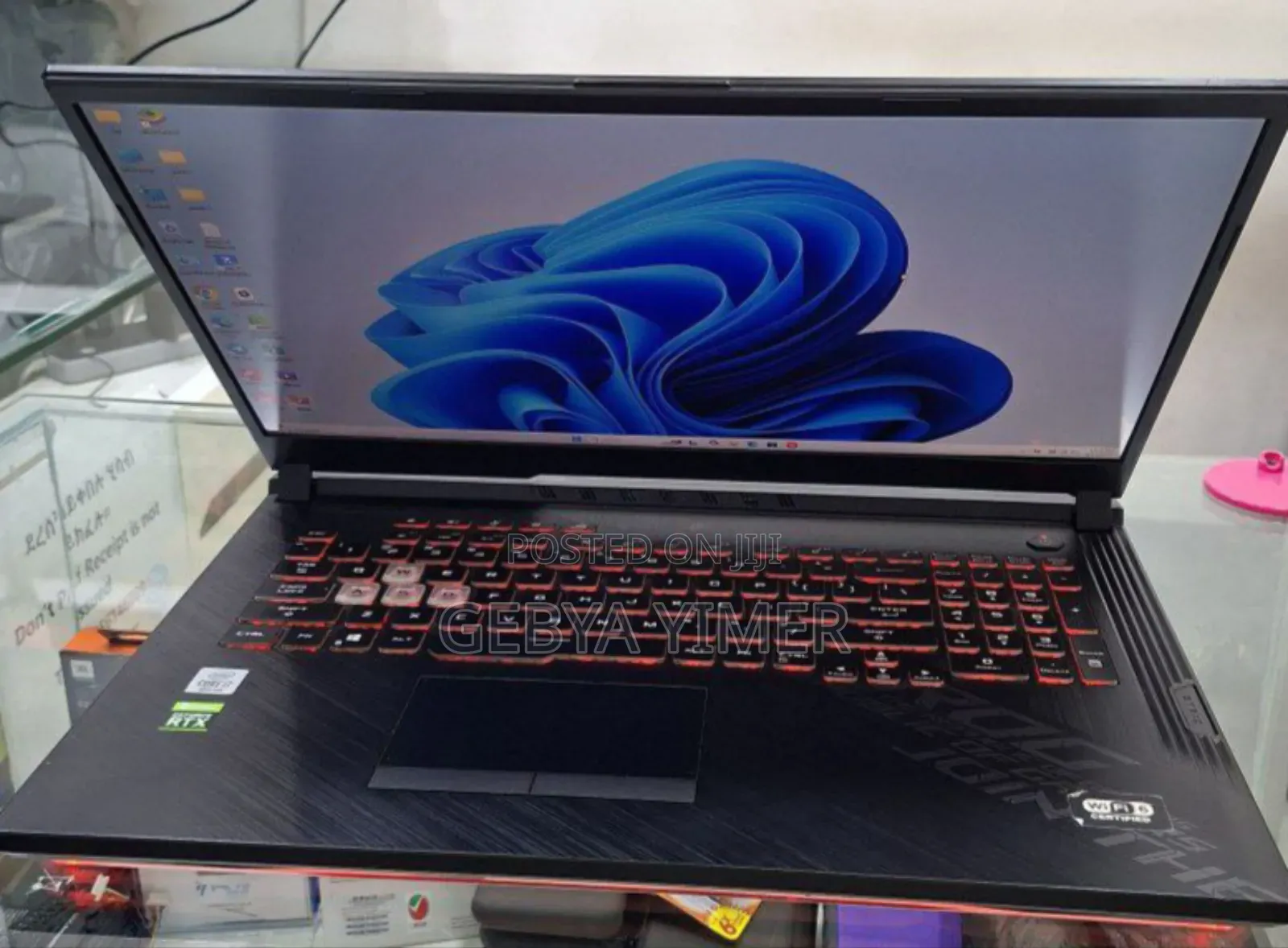 New Laptop Asus ROG Strix SCAR 15 8GB Intel Core I7 SSD 1T