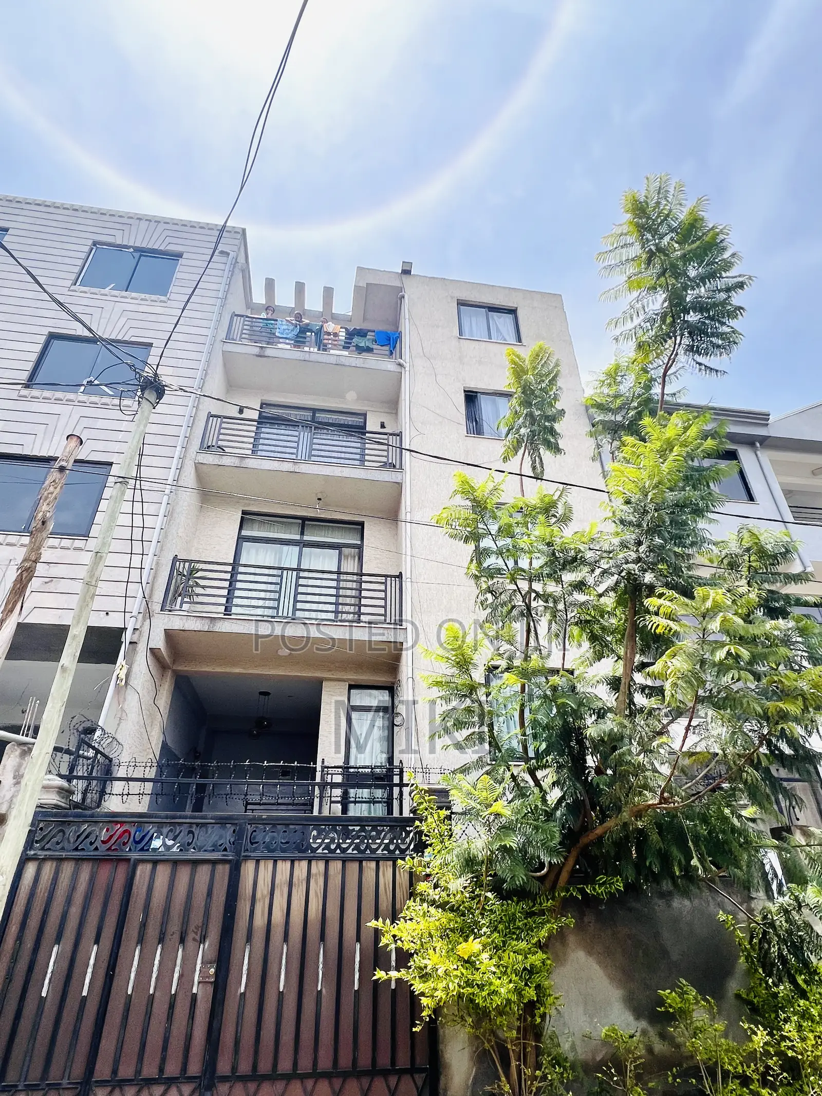 Furnished 5bdrm Townhouse/Terrace in Haile Garment, Nifas Silk-Lafto