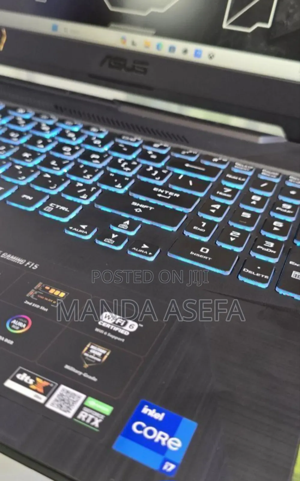 New Laptop Asus TUF Gaming A15 16GB Intel Core I7 SSD 1T