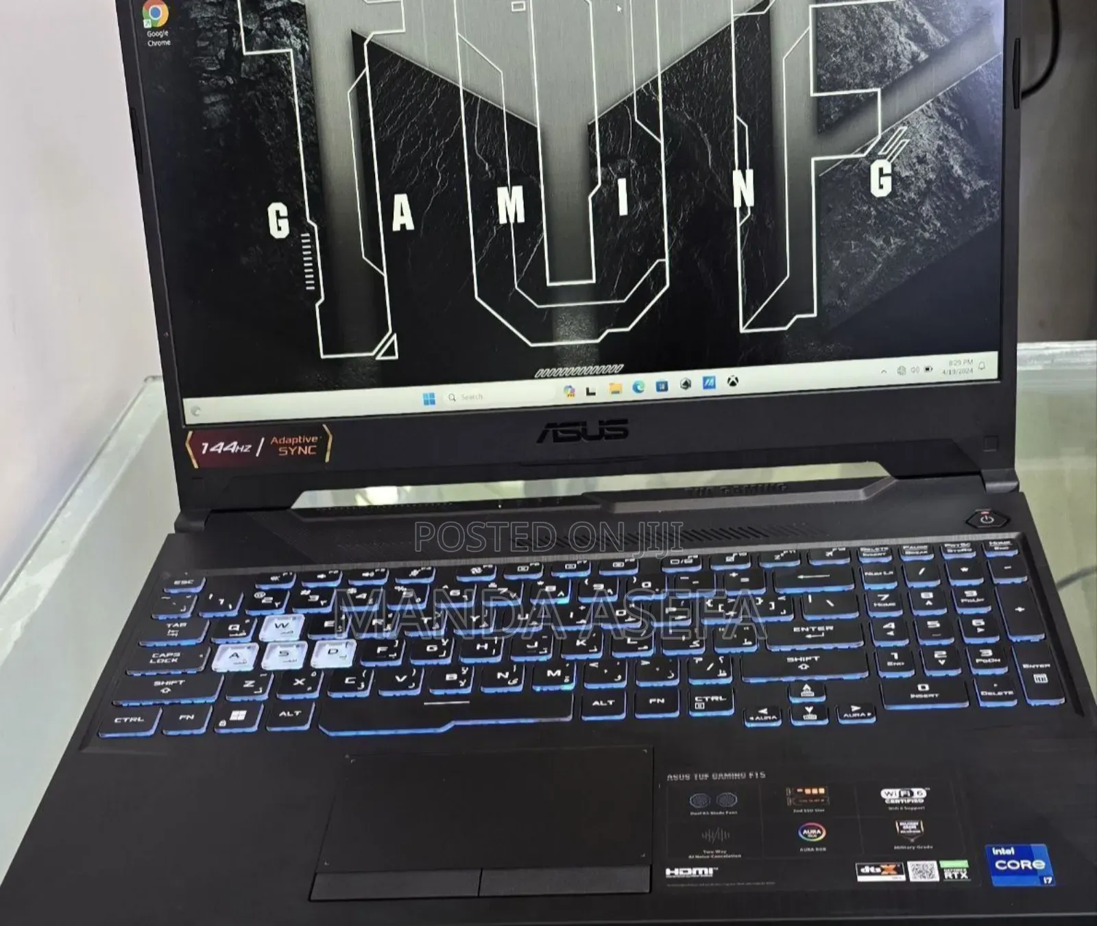 New Laptop Asus TUF Gaming A15 16GB Intel Core I7 SSD 1T
