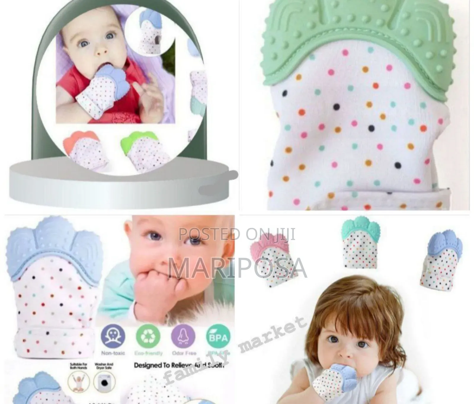 Baby Teething Gloves,Newly Born