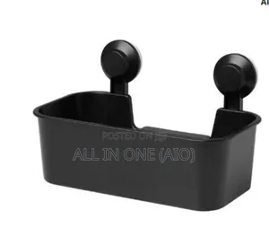 Ikea Tisken Corner Shelf Unit With Suction Cup, Black