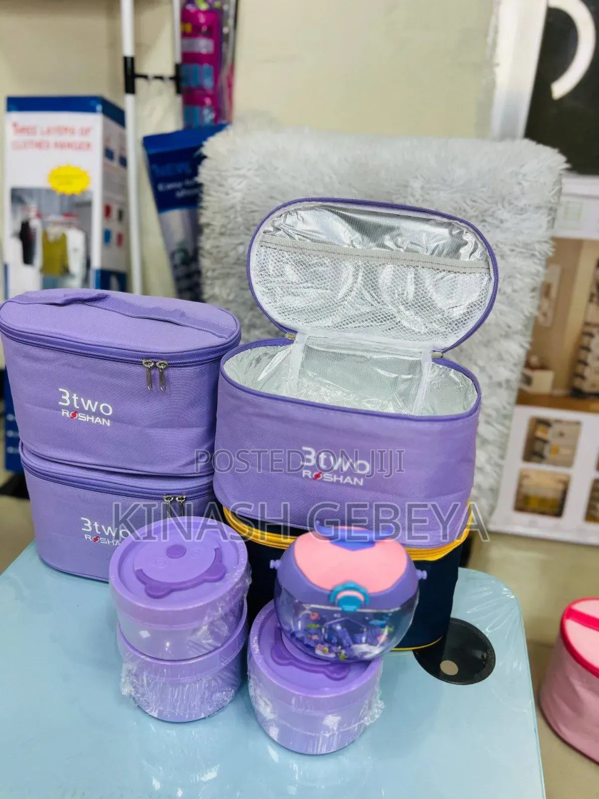 Stainless Steel Lunch Box With Water Bottle