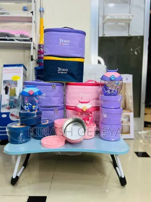 Stainless Steel Lunch Box With Water Bottle