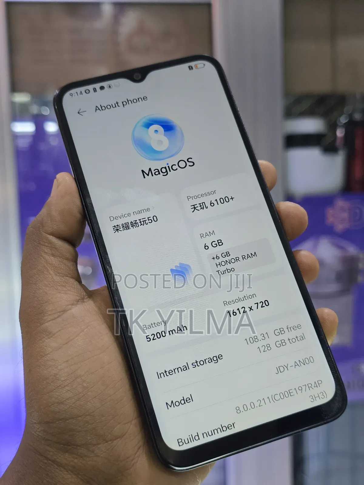 Honor Play 40 128 GB Black