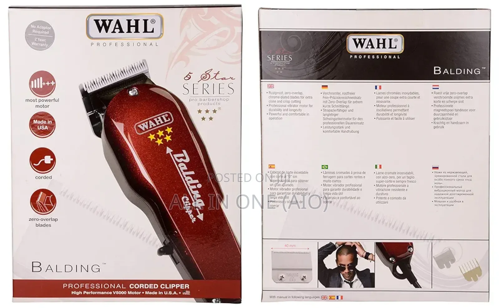 Wahl 0 Gap Hair Clipper