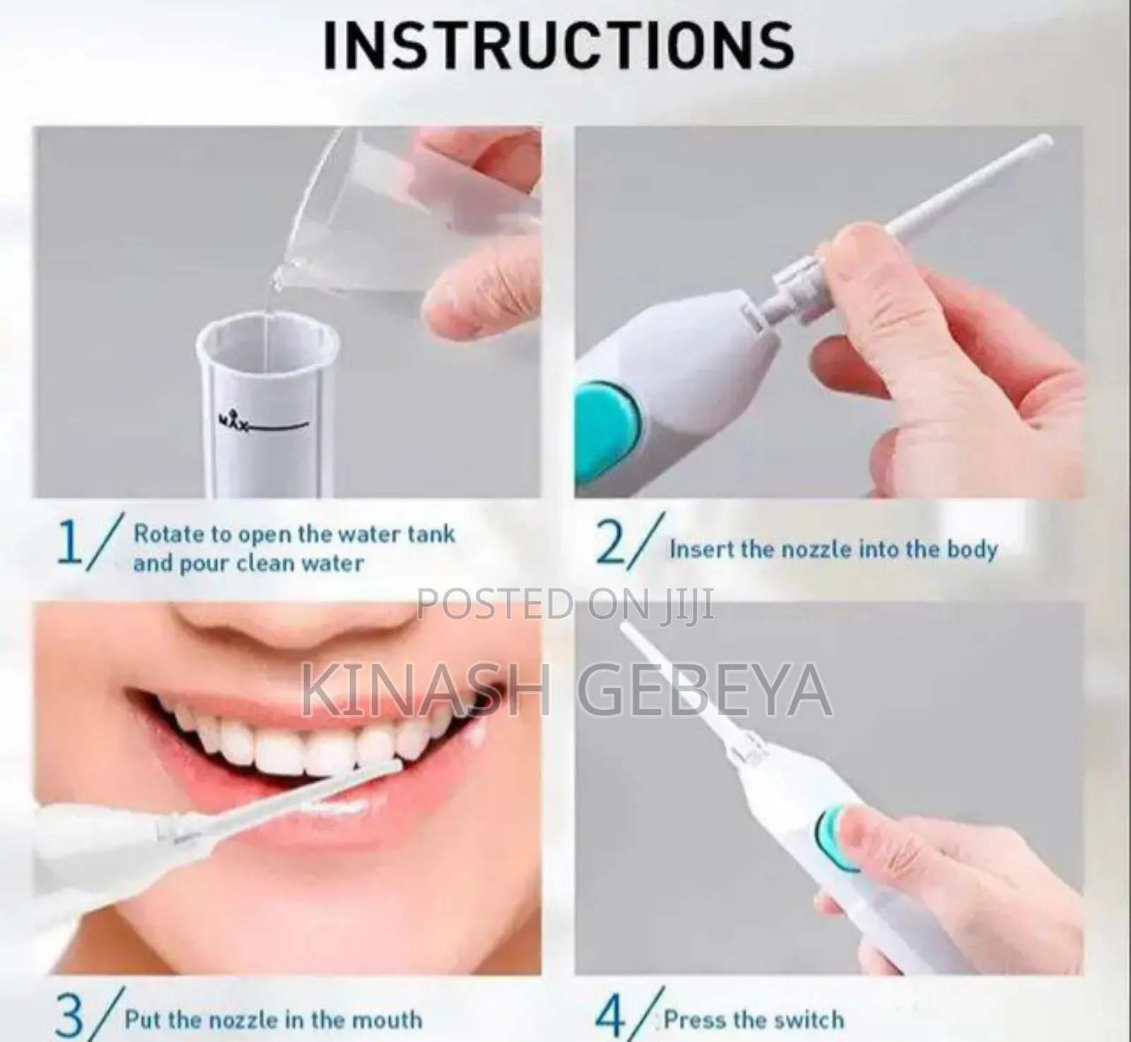 High Quality Power Teeth Flosser and Mouth Cleaner
