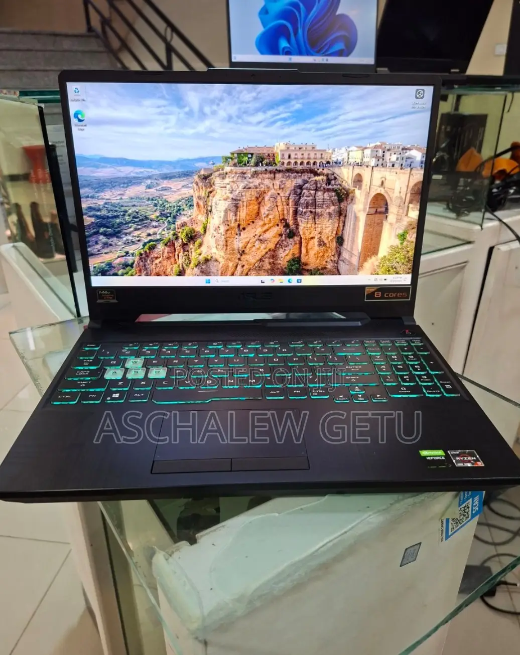 New Laptop Asus TUF Gaming A15 32GB AMD Ryzen 7 SSD 512GB