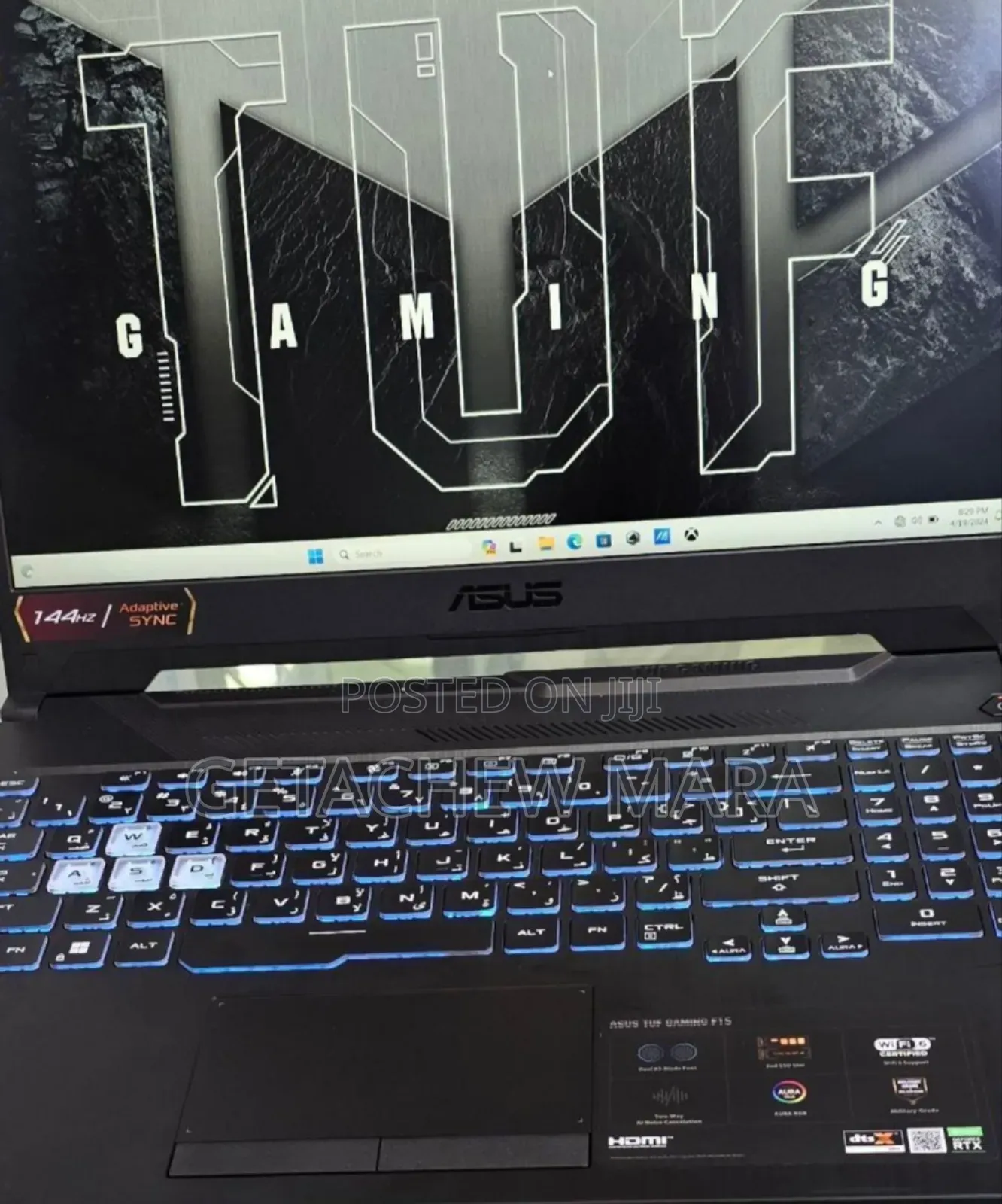 New Laptop Asus TUF Gaming A15 16GB Intel Core I7 HDD 512GB