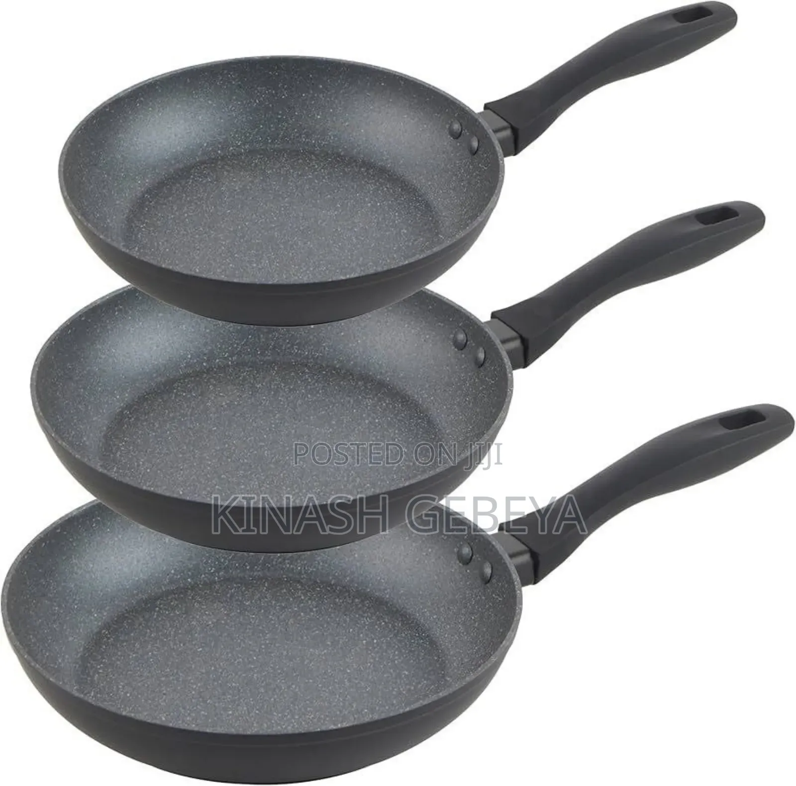 3pcs Momcoc Non Stick Fraying Pan