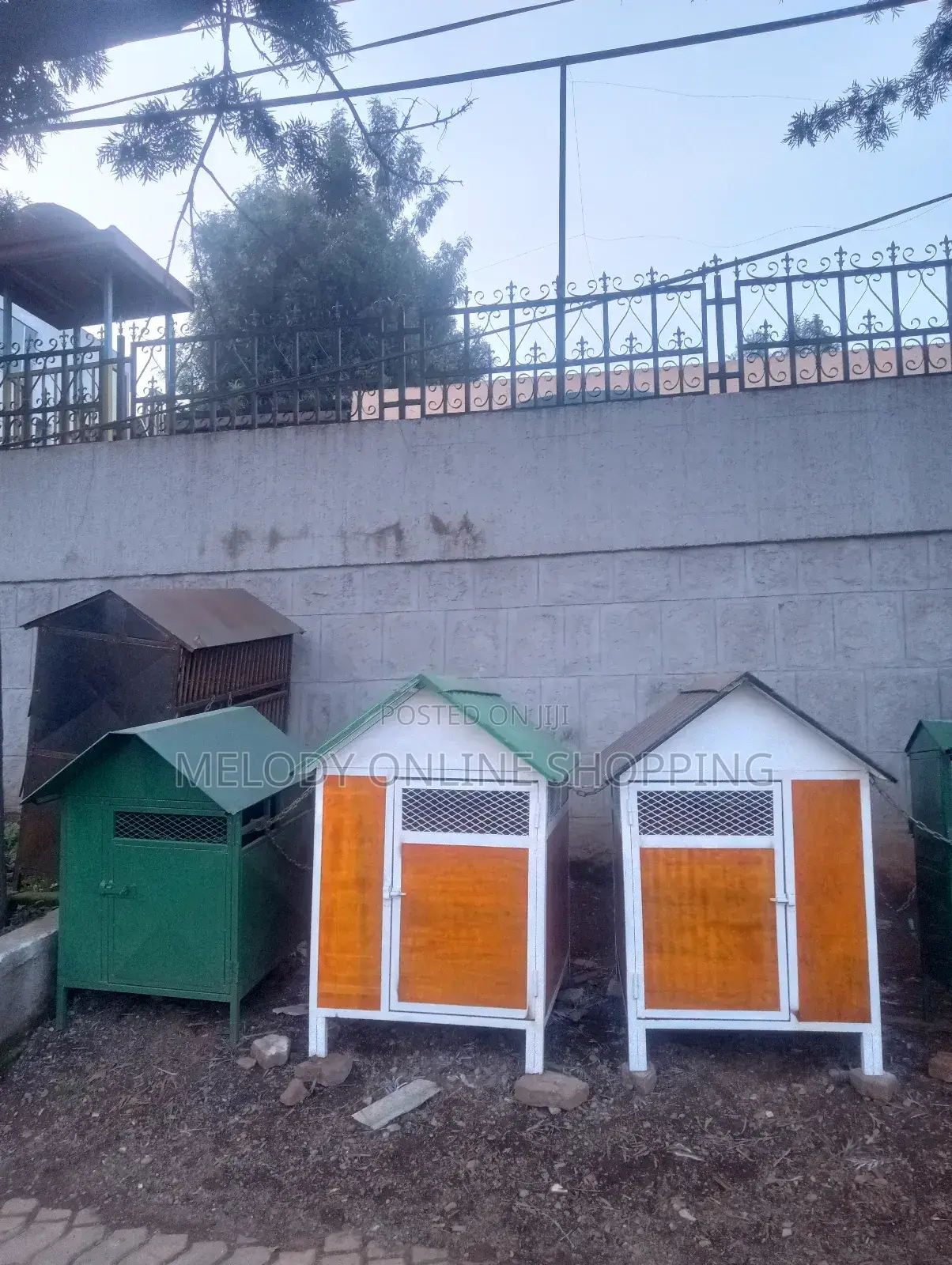 Kennel የውሻቤት, Dog House, Dog Cage,