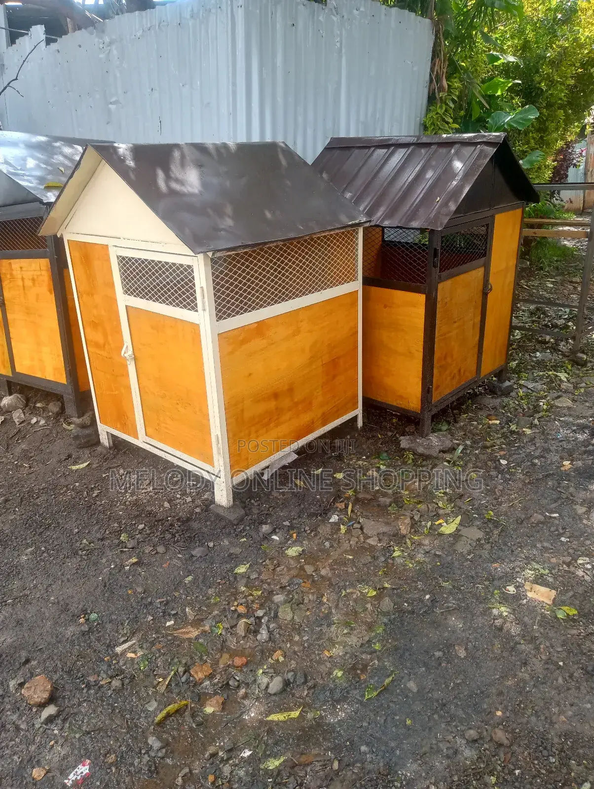 Kennel የውሻቤት, Dog House, Dog Cage,