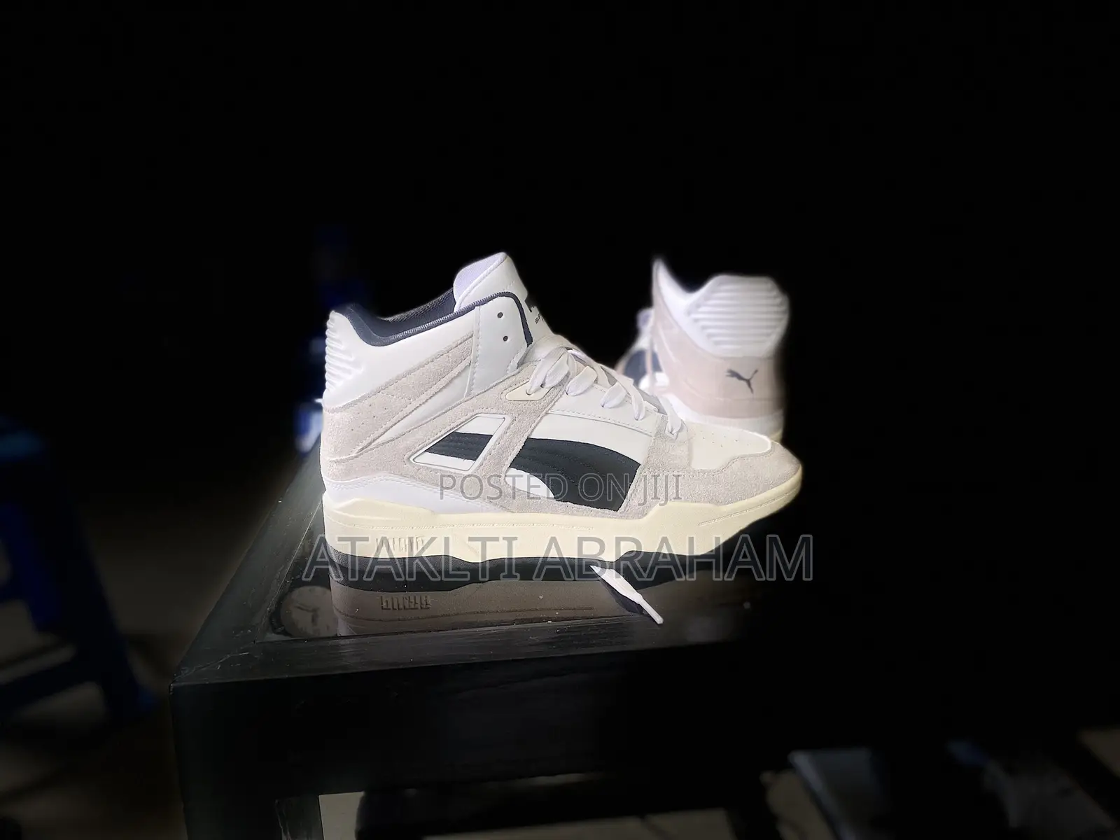 Puma Slipstream Hi Heritage - Black White Gray