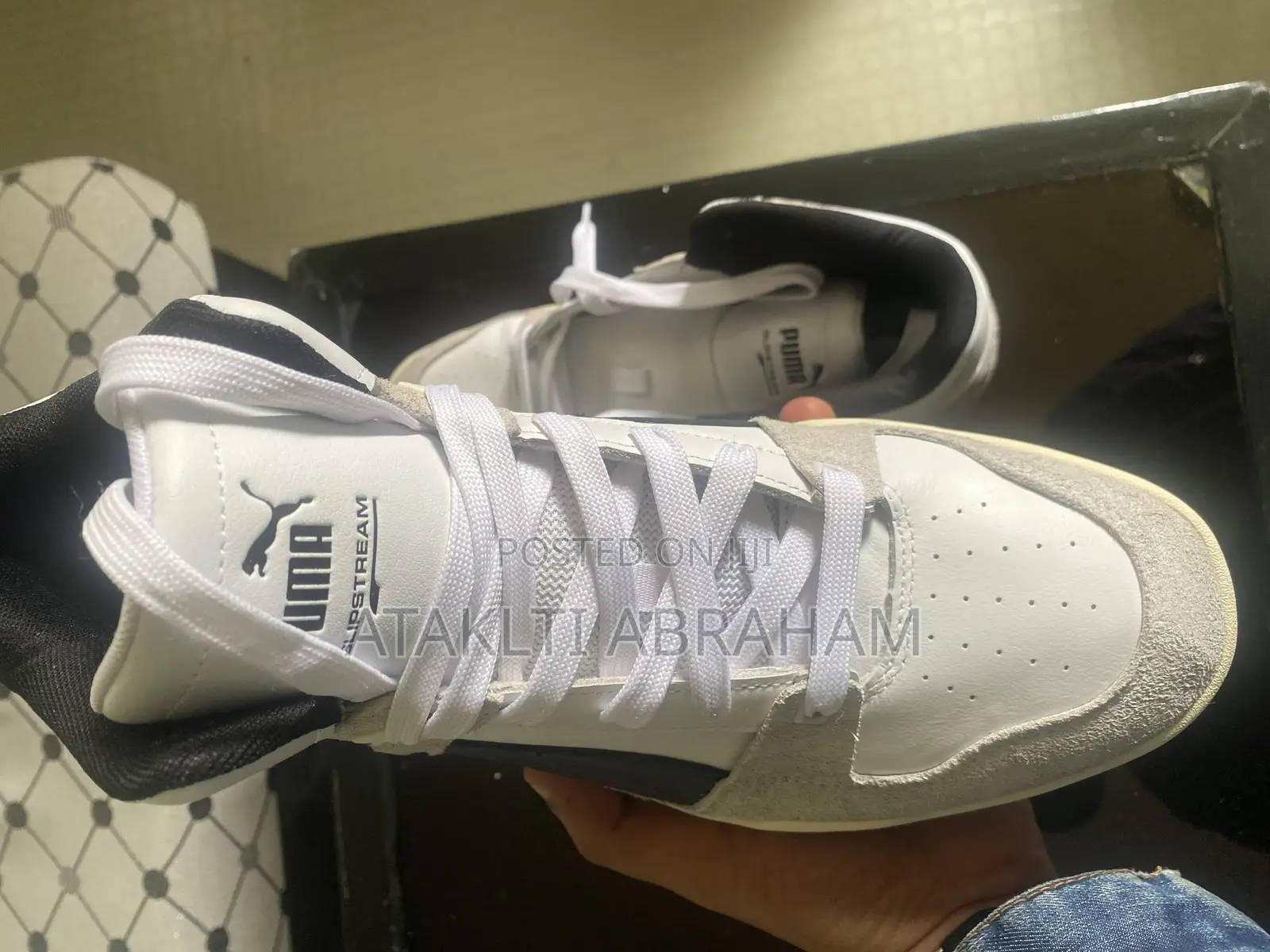 Puma Slipstream Hi Heritage - Black White Gray