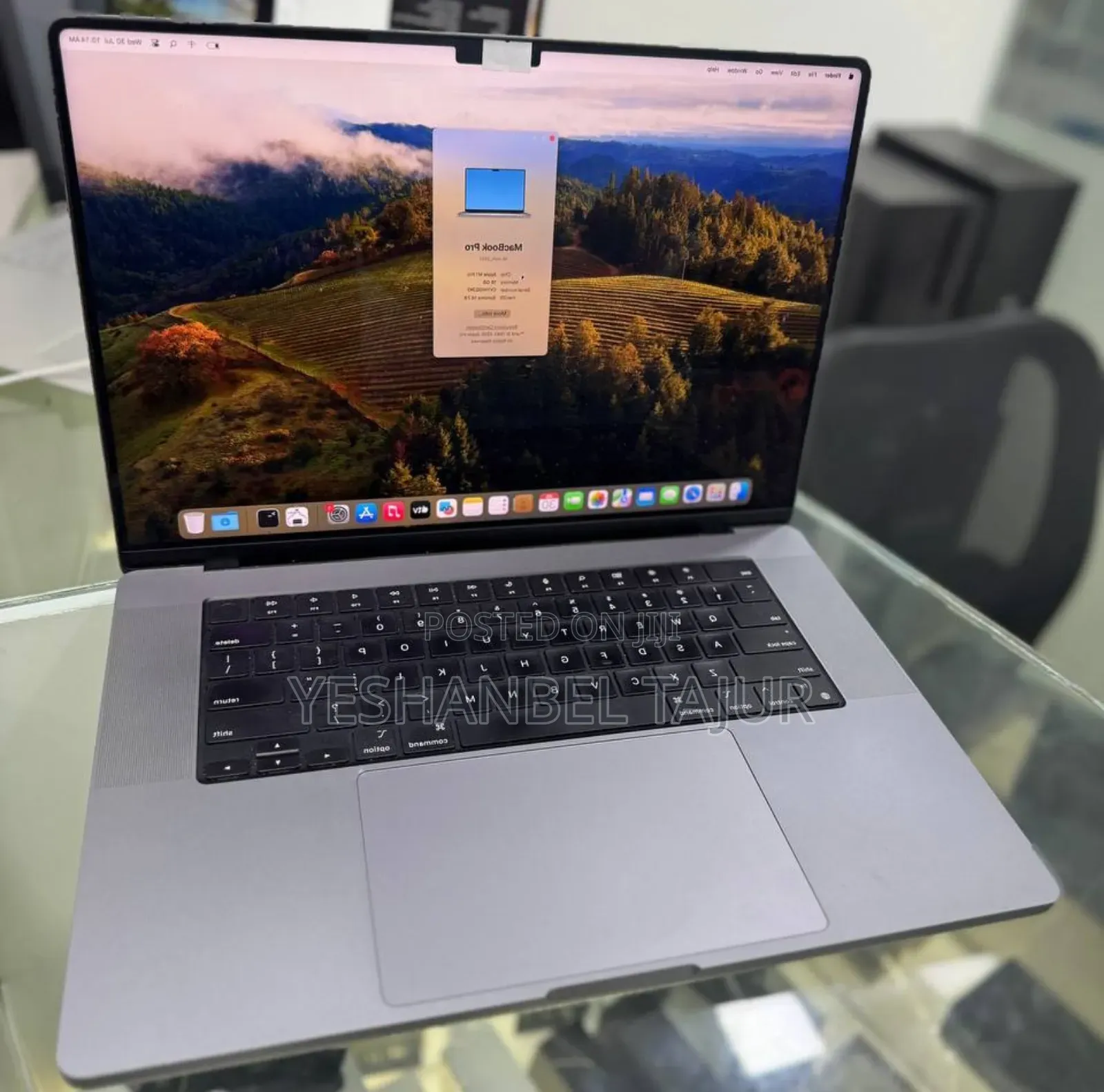 New Laptop Apple MacBook Pro 2021 M1 16GB Apple M1 Pro SSD 512GB