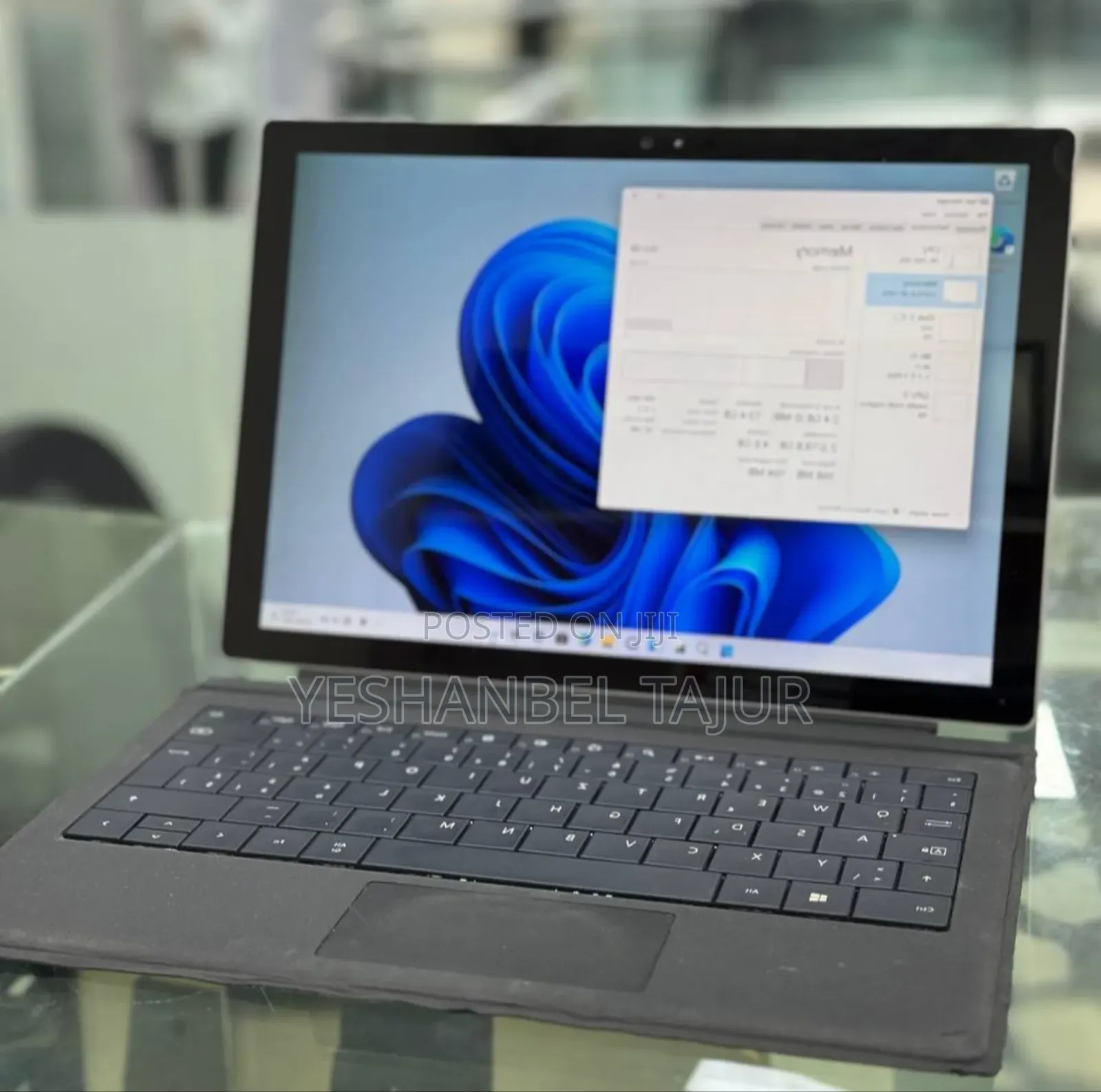New Laptop Microsoft Surface Pro 16GB Intel Core I7 SSD 256GB