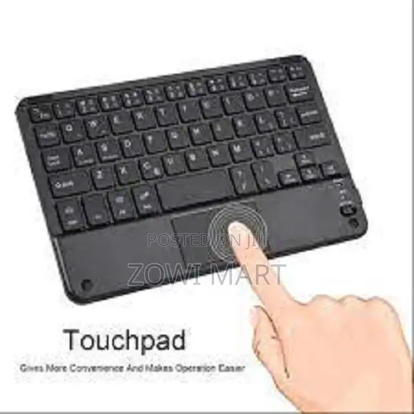 Universal Wireless Bluetooth Keyboard With Touchpad
