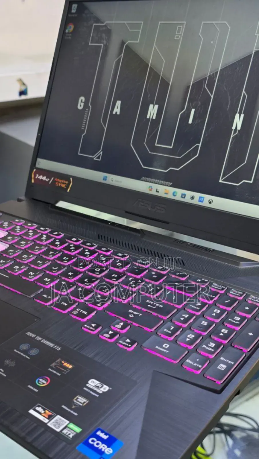 New Laptop Asus TUF Gaming A15 16GB Intel Core I7 SSHD (Hybrid) 1.5T