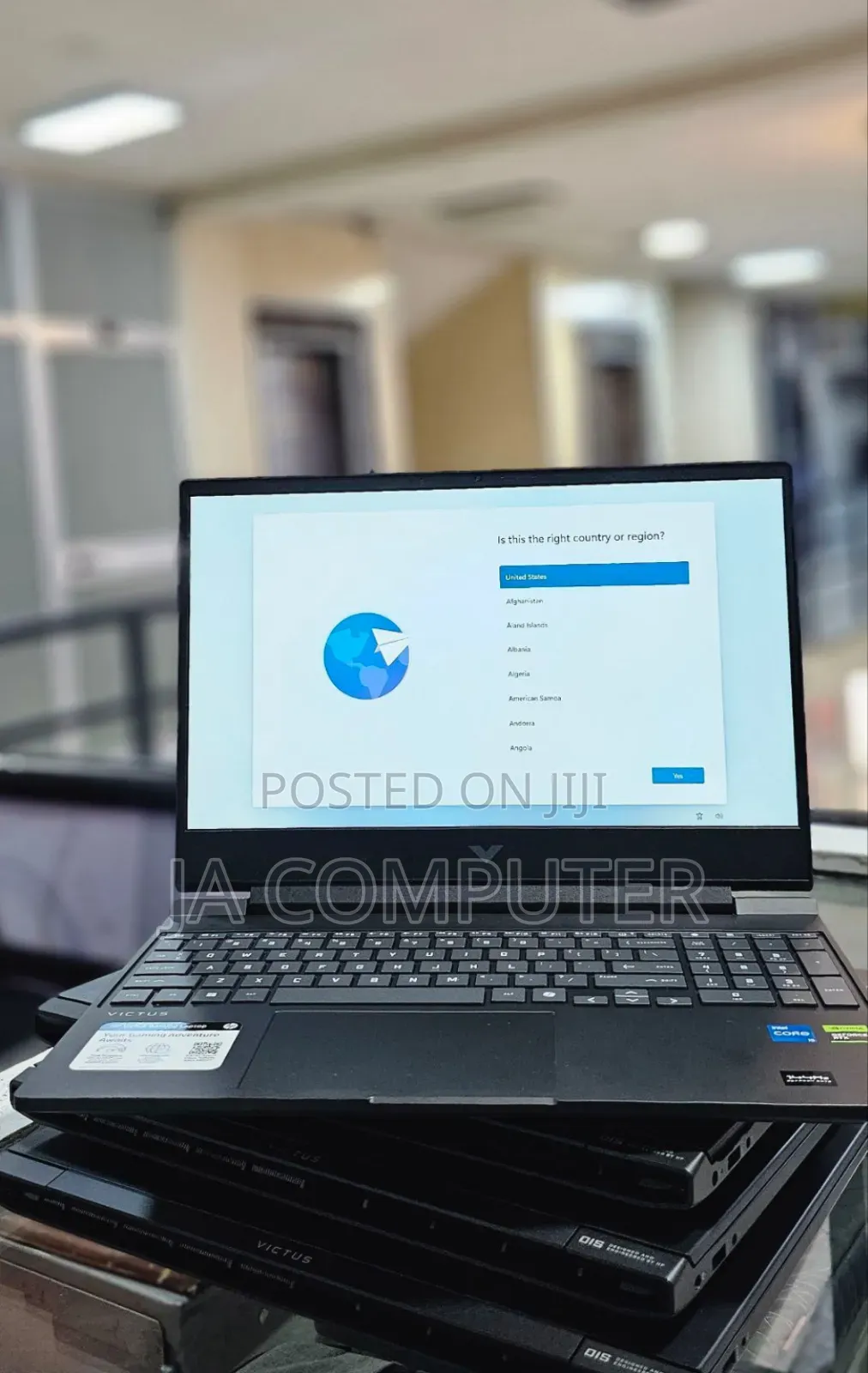 New Laptop HP Victus 16 8GB Intel Core I5 SSD 512GB