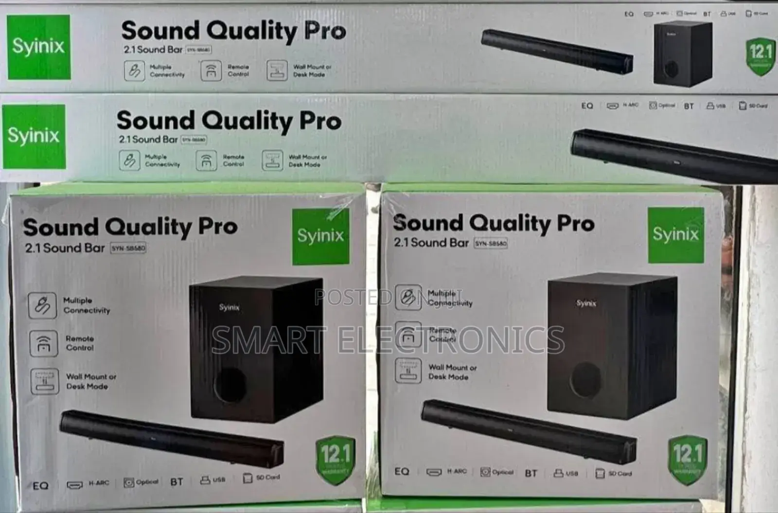 Syinix Sound Bar 120w Bas