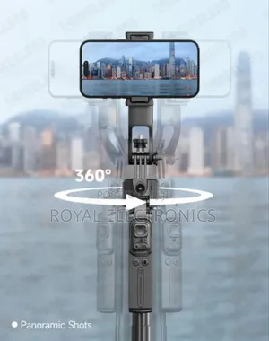 Ai Gimbal Stabilizer With Face Tracking and Tripod Max 1.63 Meter