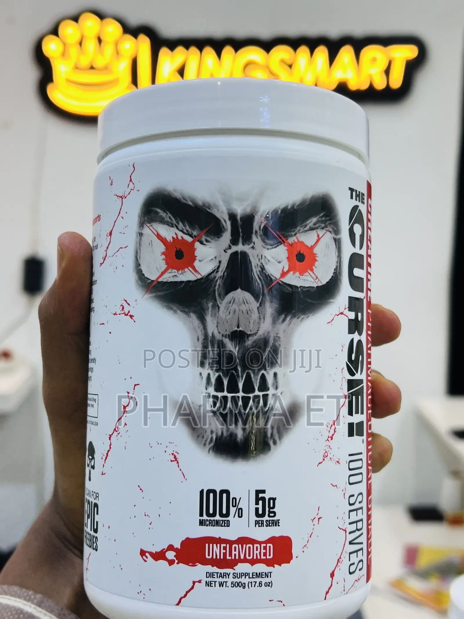 JNX the Curse 100 Serving Pharmaceutical Grade Creatine