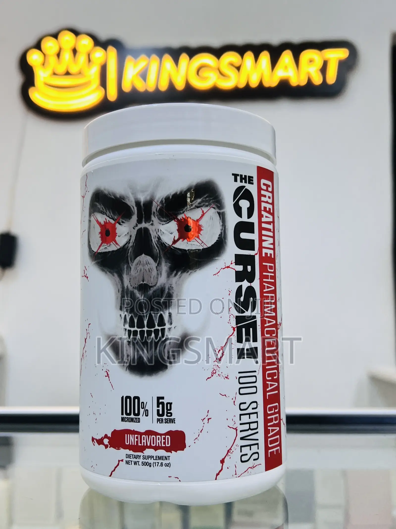 JNX the Curse 100 Serving Creatine Pharmaceutical Grade