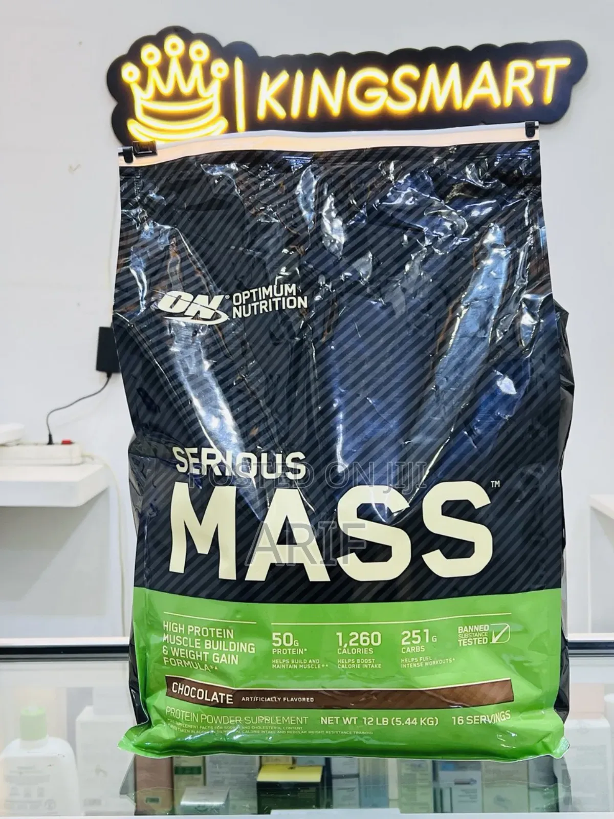 Serious Mass 5.44kg High Protein Mass Gaining Formula