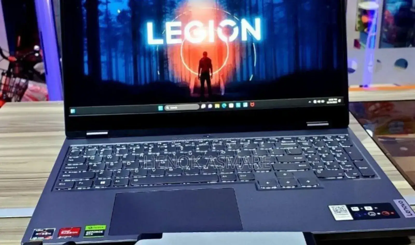 New Laptop Lenovo Legion 5 16GB AMD Ryzen 7 SSD 1T